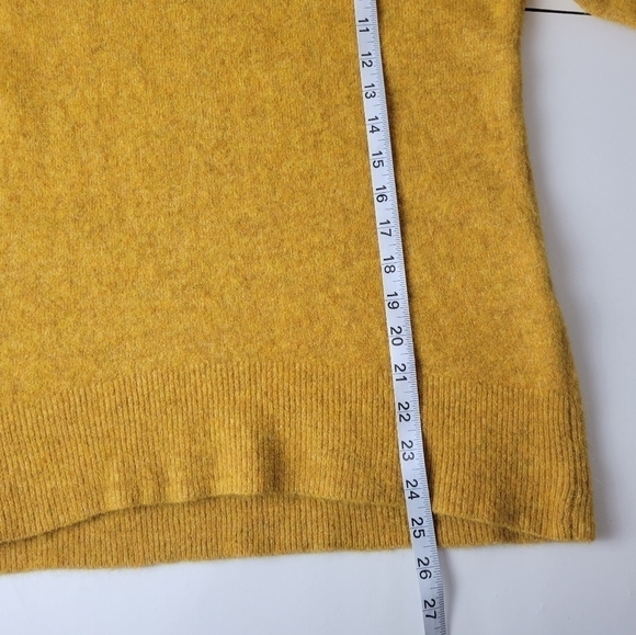 ARITZIA Babaton Matthews Sweater Alpaca Wool Yellow Gold XS - Picture 8 of 11